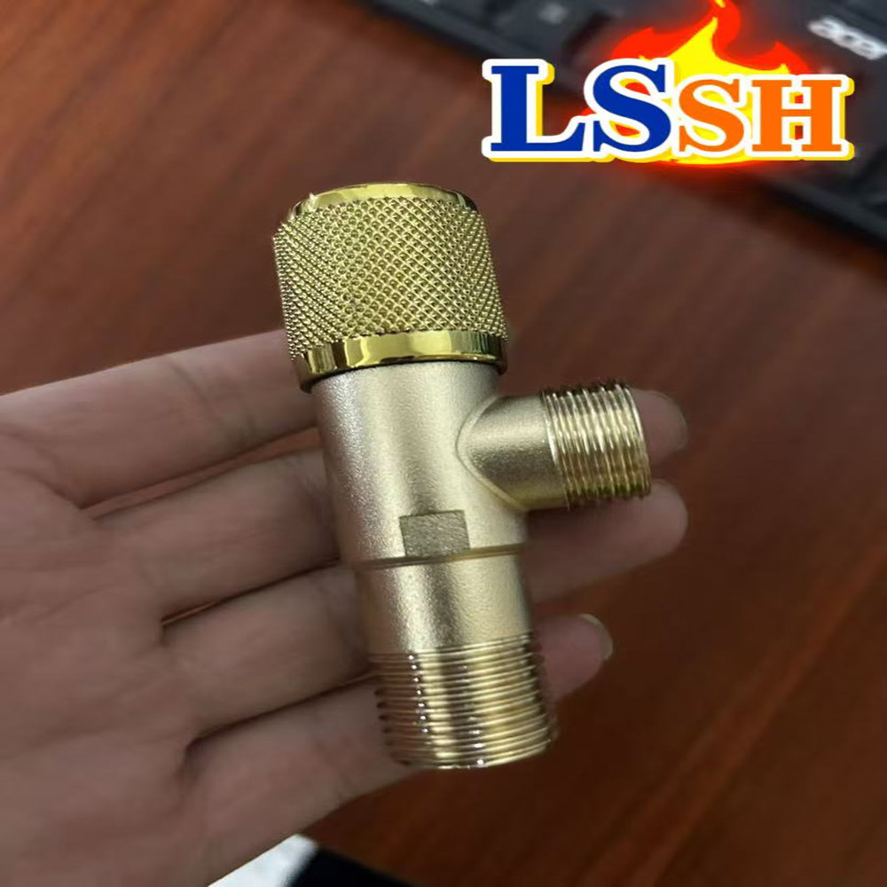 Toilet Fill Valve - Katup sudut toilet tembaga penuh, katup