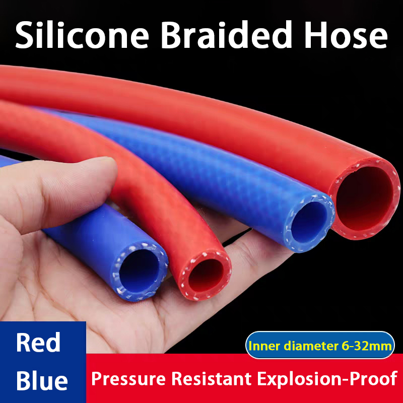Flexible Hose Braided - Selang Silikon Tebal 1 Meter Tahan
