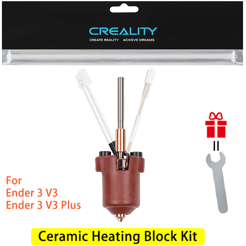 Creality Printer Ender 3 V3 - Kit Blok Pemanas Keramik Resmi Creality