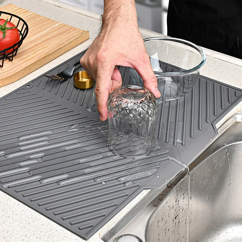 Alas pengering piring silikon, - Silicone Tap Washer ulasan dan harga