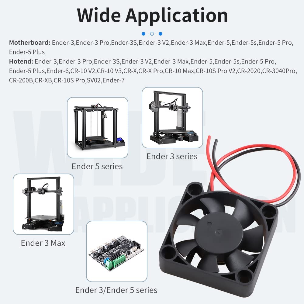 2 buah Creality asli 4010 kipa - Creality Printer Ender 3 ulasan dan harga