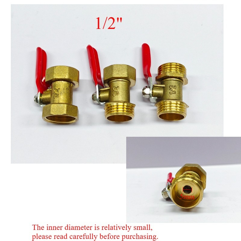 Katup bola kecil kuningan 1/8  - Compression Fitting Brass ulasan dan harga