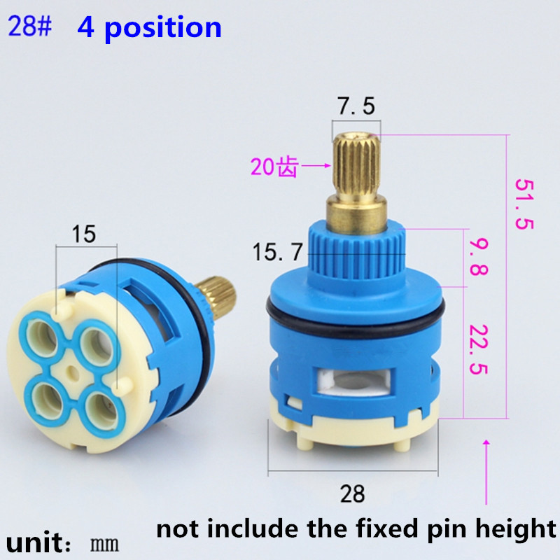 1Pc Aksesoris Kartrid Keran Ka - Shower Valve Cartridge ulasan dan harga