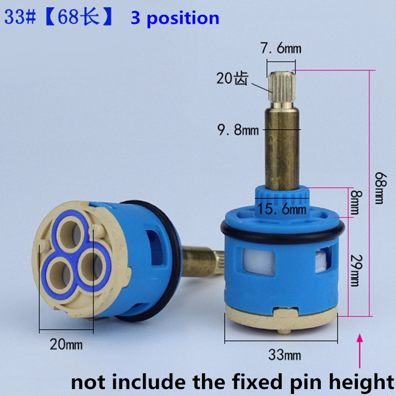 1Pc Aksesoris Kartrid Keran Ka - Shower Valve Cartridge ulasan dan harga