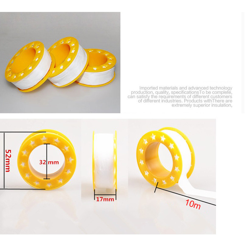 10 Gulungan Pita Sealant PTFE  - Ptfe Tape Thread ulasan dan harga