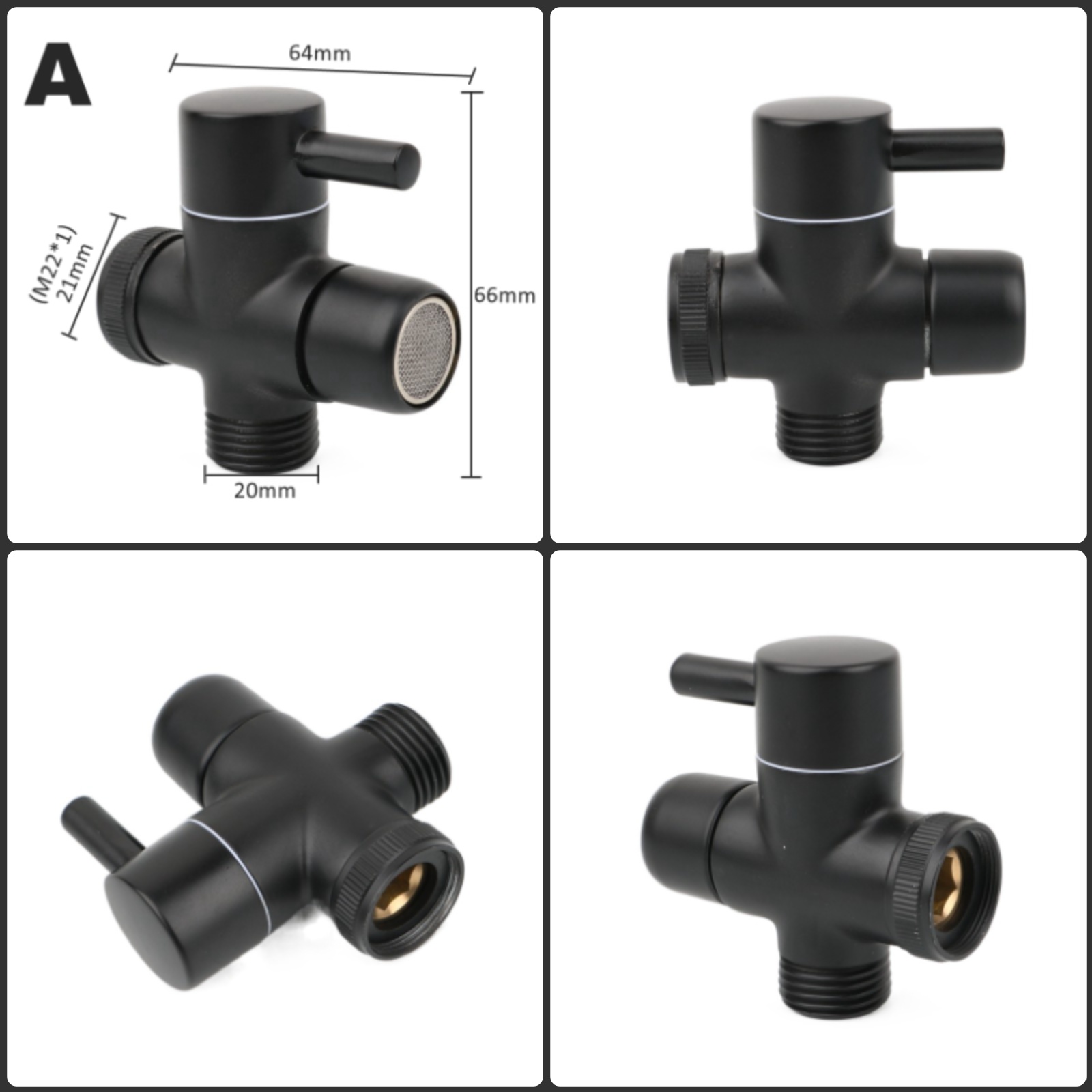 Adaptor Lengan Pancuran Kuning - Shower Valve Cartridge ulasan dan harga