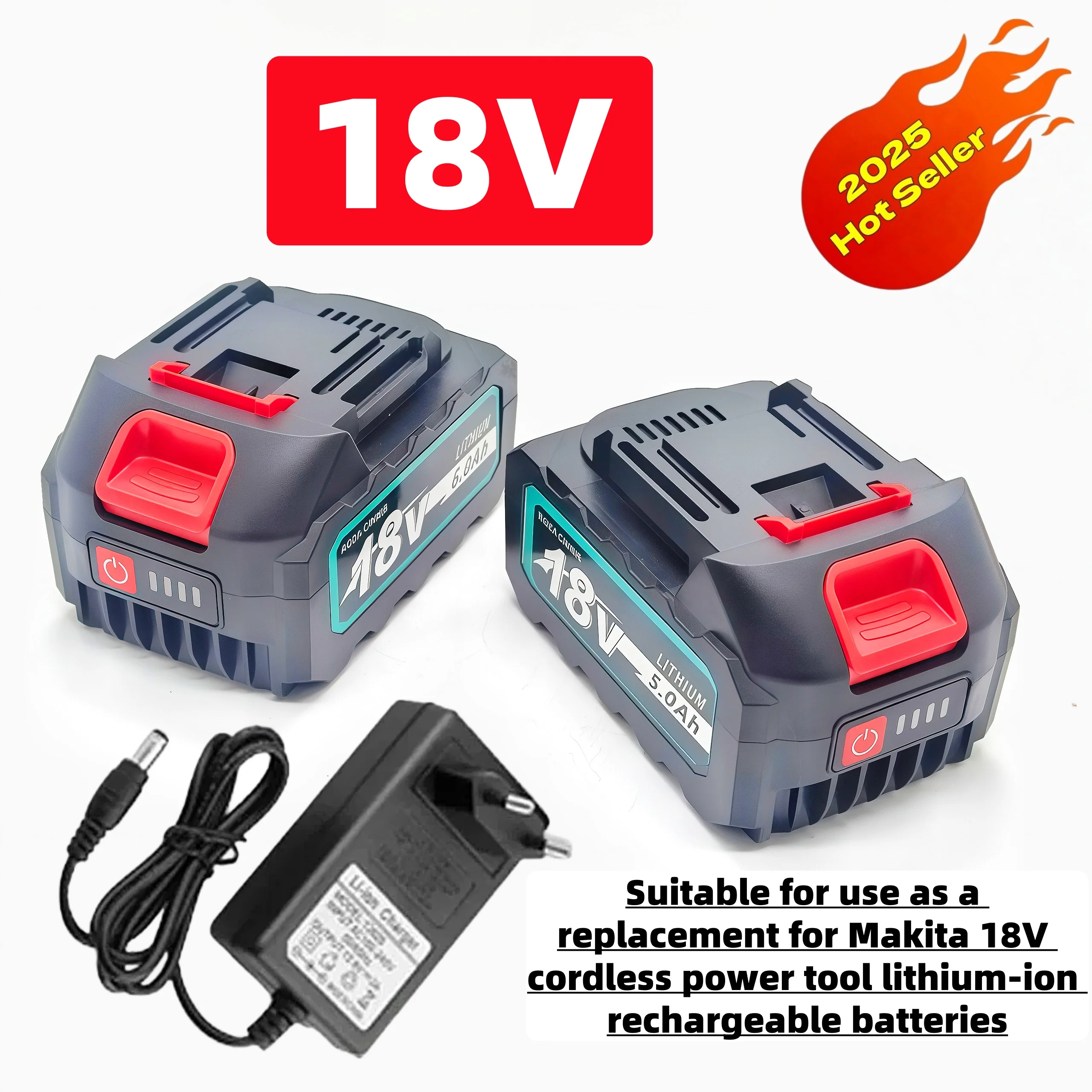 Baterai Lithium-Ion Premium 18 - Makita Drill Hp1640 ulasan dan harga